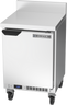 Beverage-Air - 20" Mobile Worktop Shallow Depth Freezer w/ 1 Solid Swing Door & Foamed-In Backsplash - WTF20HC-FIP