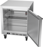 Beverage-Air - 27" Mobile Undercounter Shallow Depth Freezer w/ 1 Solid Swing Door - UCF27HC