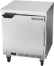 Beverage-Air - 27" Mobile Worktop Shallow Depth Freezer w/ 1 Solid Swing Door - WTF27HC-FLT