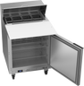 Beverage-Air - 27" Elite Sandwich Prep Table w/ 1 Door & 17" Cutting Board - SPE27HC-C