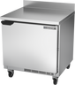 Beverage-Air - 32" Mobile Worktop Refrigerator w/ 1 Solid Swing Door - WTR32AHC