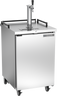 Beverage-Air - 24" Stainless Steel Mobile Kegerator - BM23HC-S-31