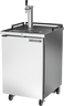 Beverage-Air - 24" Stainless Steel Mobile Kegerator - BM23HC-S-31