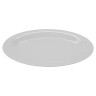 G.E.T - Diamond White 12" x 9" Oval Platter (12 Per Case) - OP-120-DW