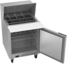 Beverage-Air - 27" Mega Top Sandwich Prep Table w/ 1 Door - SPE27HC-12M-B