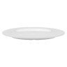 G.E.T - Diamond White 9.75" x 7.25" Oval Platter (24 Per Case) - OP-950-DW