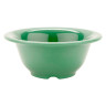 G.E.T - Diamond Mardi Gras 10 oz Rainforest Green Rim Bowl (48 Per Case) - B-105-FG