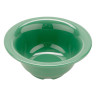 G.E.T - Diamond Mardi Gras 10 oz Rainforest Green Rim Bowl (48 Per Case) - B-105-FG