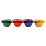G.E.T - Diamond Mardi Gras 10 oz Mixed Colors Rim Bowl (48 Per Case) - B-105-MIX