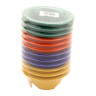 G.E.T - Diamond Mardi Gras 10 oz Mixed Colors Rim Bowl (48 Per Case) - B-105-MIX