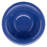G.E.T - Diamond Mardi Gras 10 oz Peacock Blue Rim Bowl (48 Per Case) - B-105-FG