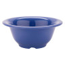 G.E.T - Diamond Mardi Gras 10 oz Peacock Blue Rim Bowl (48 Per Case) - B-105-FG