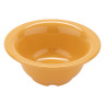 G.E.T - Diamond Mardi Gras 10 oz Tropical Yellow Rim Bowl (48 Per Case) - B-105-TY