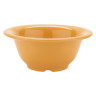 G.E.T - Diamond Mardi Gras 10 oz Tropical Yellow Rim Bowl (48 Per Case) - B-105-TY