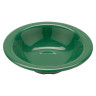 G.E.T - Diamond Mardi Gras 12 oz Rainforest Green Rim Bowl (24 Per Case) - B-127-FG