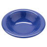 G.E.T - Diamond Mardi Gras 12 oz Peacock Blue Rim Bowl (24 Per Case) - B-127-PB