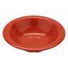 G.E.T - Diamond Mardi Gras 12 oz Rio Orange Rim Bowl (24 Per Case) - B-127-RO