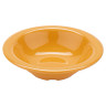 G.E.T - Diamond Mardi Gras 12 oz Tropical Yellow Rim Bowl (24 Per Case) - B-127-TY