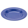 G.E.T - Diamond Mardi Gras 13 oz Peacock Blue Rim Bowl (24 Per Case) - B-139-PB