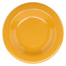 G.E.T - Diamond Mardi Gras 13 oz Tropical Yellow Rim Bowl (24 Per Case) - B-139-TY