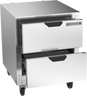 Beverage-Air - 27" Mobile Undercounter Refrigerator w/ 2 Drawers - UCRD27AHC-2