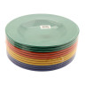 G.E.T - Diamond Mardi Gras 16 oz Mixed Colors Wide Rim Bowl (12 Per Case) - B-1611-MIX