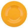 G.E.T - Diamond Mardi Gras 16 oz Tropical Yellow Wide Rim Bowl (12 Per Case) - B-1611-TY