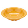 G.E.T - Diamond Mardi Gras 16 oz Tropical Yellow Rim Bowl (24 Per Case) - B-167-TY