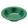 G.E.T - Diamond Mardi Gras 4.5 oz Rainforest Green Rim Bowl (48 Per Case) - B-454-FG