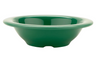 G.E.T - Diamond Mardi Gras 4.5 oz Rainforest Green Rim Bowl (48 Per Case) - B-454-FG
