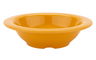 G.E.T - Diamond Mardi Gras 4.5 oz Tropical Yellow Rim Bowl (48 Per Case) - B-454-TY