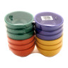G.E.T - Diamond Mardi Gras 16 oz Mixed Colors Bowl (24 Per Case) - B-525-MIX