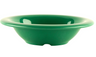 G.E.T - Diamond Mardi Gras 8 oz Rainforest Green Rim Bowl (48 Per Case) - B-86-FG