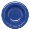 G.E.T - Diamond Mardi Gras 8 oz Peacock Blue Rim Bowl (48 Per Case) - B-86-PB