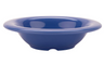 G.E.T - Diamond Mardi Gras 8 oz Peacock Blue Rim Bowl (48 Per Case) - B-86-PB