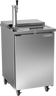 Beverage-Air - 24" Stainless Steel Mobile Kegerator w/ Club Top - BM23HC-C-S