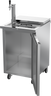 Beverage-Air - 24" Stainless Steel Mobile Kegerator w/ Club Top - BM23HC-C-S