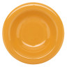 G.E.T - Diamond Mardi Gras 8 oz Tropical Yellow Rim Bowl (48 Per Case) - B-86-TY