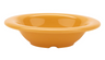 G.E.T - Diamond Mardi Gras 8 oz Tropical Yellow Rim Bowl (48 Per Case) - B-86-TY