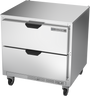 Beverage-Air - 32" Mobile Undercounter Refrigerator w/ 2 Drawers - UCRD32AHC-2
