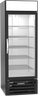 Beverage-Air - 27" MarketMax Black Wine Refrigerator w/ 1 Swing Glass Door - MMR23HC-1-B-WINE