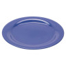 G.E.T - Diamond Mardi Gras 10.5" Peacock Blue Narrow Rim Plate (12 Per Case) - NP-10-PB