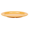 G.E.T - Diamond Mardi Gras 10.5" Tropical Yellow Narrow Rim Plate (12 Per Case) - NP-10-TY