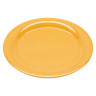 G.E.T - Diamond Mardi Gras 10.5" Tropical Yellow Narrow Rim Plate (12 Per Case) - NP-10-TY