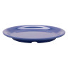 G.E.T - Diamond Mardi Gras 6.5" Peacock Blue Narrow Rim Plate (48 Per Case) - NP-6-PB
