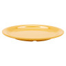 G.E.T - Diamond Mardi Gras 6.5" Tropical Yellow Narrow Rim Plate (48 Per Case) - NP-6-TY