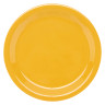 G.E.T - Diamond Mardi Gras 6.5" Tropical Yellow Narrow Rim Plate (48 Per Case) - NP-6-TY