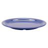 G.E.T - Diamond Mardi Gras 7.25" Peacock Blue Narrow Rim Plate (48 Per Case) - NP-7-PB