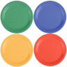 G.E.T - Diamond Mardi Gras 7.25" Mixed Colors Narrow Rim Plate (48 Per Case) - NP-7-MIX