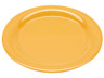 G.E.T - Diamond Mardi Gras 7.25" Tropical Yellow Narrow Rim Plate (48 Per Case) - NP-7-TY